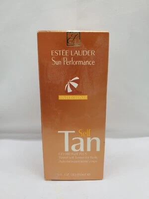 ESTEE LAUDER SUN PERFORMANCE TAN for Body #tinted - 5 Oz Rare NIB NOS - Image 1 of 4