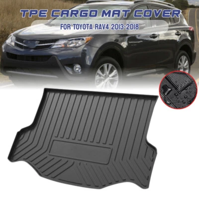 For Toyota Rav4 2013-2018 All Weather Rear Trunk Boot Cargo Liner Tray Mat Cover - Image 1 of 4