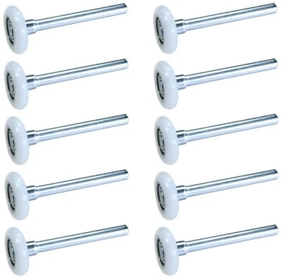 Heavy Duty 6200Z Precision Sealed 1.75" Nylon Garage Door Roller 4" Stem 10 PACK - Image 1 of 2