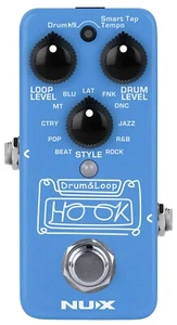 NUX NDL-3 Hook Drum & Loop Effects Pedal Drum Machine & Looper - Picture 1 of 6