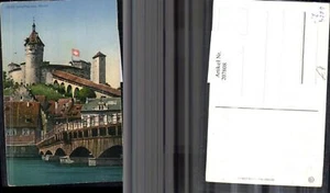 207808,Schaffhausen Munot Burg Brücke - Picture 1 of 1