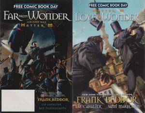 HATTER M: FAR FROM WONDER & LOVE OF WONDER (Free Comic Book Day, FCBD) SET OF 2 - Imagen 1 de 5