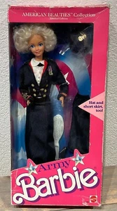 1989 Army Barbie doll NRFB American Beauties Collection - Picture 1 of 7