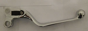 Harley Chrome wide blade clutch lever Emgo 99-03 Dyna/97-98 FLST/80-03FLT New - Picture 1 of 2