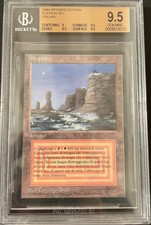 MTG PLATEAU BGS 9.5, Italian Beta FBB unique pop 1 top grade dual land