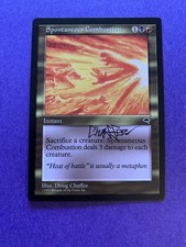 MTG Magic Spontaneous Combustion Signed Artist Proof x1 Tempest Doug Chaffee