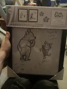 Winnie The Pooh Framed Wall Art - Picture 1 of 1