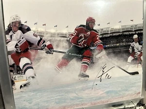 Patrik Elias New Jersey Devils Hand Signed Autograph 8x10 Winter Classic Photo - Picture 1 of 2