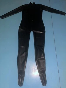 Latex loose Catsuit Rubber Jumpsuits Rompers socks customized 1.0mm - Picture 1 of 8