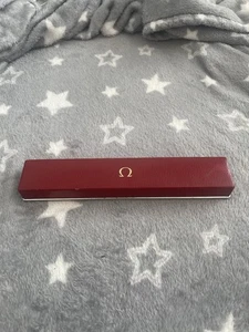 VINTAGE WOMENS OMEGA WATCH BOX EMPTY COMPLETE YOUR WATCH - Picture 1 of 9