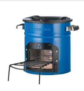 Rocket Stove robuster tragbarer Campingkocher zum Kochen im Freien, Dura (nur Holz - Bild 1 von 6