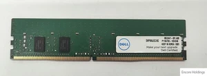Dell Memory Module - 8GB - DDR4 - SRx8 - RDIMM - 2400 MHz - ECC - SNP888JGC/8G - Picture 1 of 1