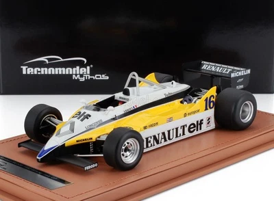 MODELLINO AUTO STATICO TECNOMODEL RENAULT F1 RE30B ARNOUX MONZA GP 1982 1/18 - Immagine 1 di 4