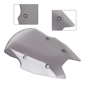 Windschutzscheibe Windabweiser für BMW R1200RS 2015-2018 R1250RS 2019-2024 Grau - Picture 1 of 10