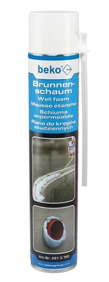 Beko Brunnenschaum 750 ml | zum Abdichten gegen Feuchtigkeit | Hohe Ausbeute