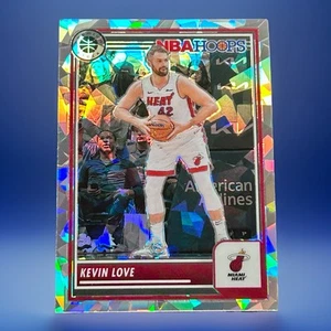 Kevin Love Cracked Ice Prizm 2023-24 Panini NBA Hoops Premium Stock #156 - Picture 1 of 3