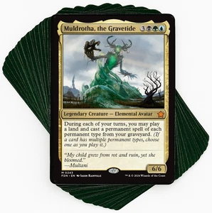 ***Custom Commander Deck*** Muldrotha, the Gravetide - Graveyard Fun - EDH Magic - Bild 1 von 7
