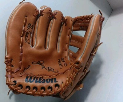 Vintage Wilson Jim Rice LHT A2252 10.5" Leather Glove Mitt Mit  Baseball Pro - Image 1 of 4