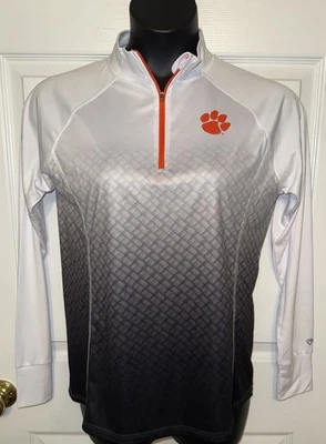 Pullover Colosseum Athletics Talla XL Clemson Tigers Ombre Secado Rápido 1/4 Cremallera Usado en Excelente Condición Foto 1 de 4