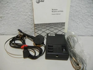 Vintage AT&T Modular Headset ATT02 von Plantronics mit Bedienungsanleitung nur Teile - Bild 1 von 10