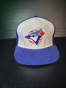 Vintage 90s Toronto Blue Jays Hat New Era Diamond Pro Model 7 3/4 Wool USA NOS! - Picture 1 of 15