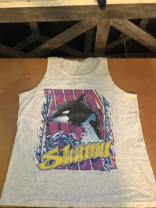 Camisa De Colección Sea World Para Hombres M Camiseta sin Mangas Asesina Ballena Shamu Naturaleza Animales EE. UU. - Imagen 1 de 5