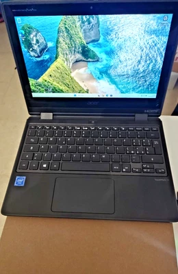 Acer Travelmate Spin B3 N20H1 Intel Celeron N4120 4GB DDR4 64GB eMMC Windows 11 - Immagine 1 di 4