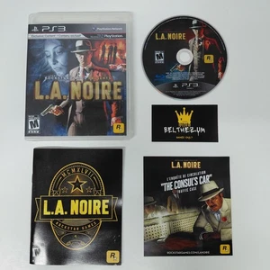 L.A. NOIRE (Sony PlayStation 3, 2010) CIB EN/FR Manual - Picture 1 of 6