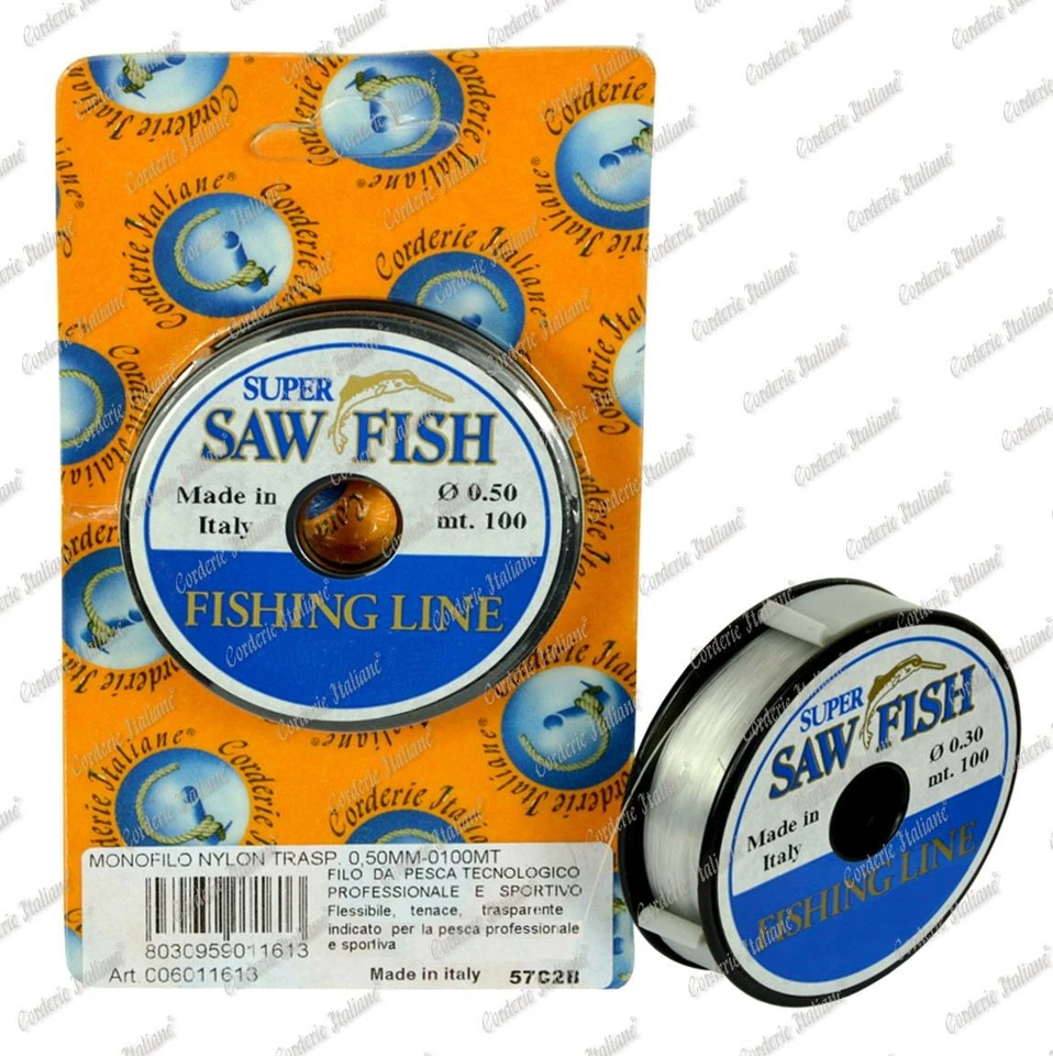 Monofilo nylon trasparente 0,50 mm - 100 mt - Immagine 1 di 1