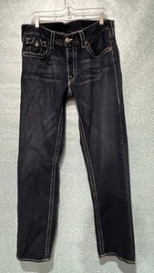 True Religion Mens Slim Jeans Size 36x33 - Picture 1 of 5
