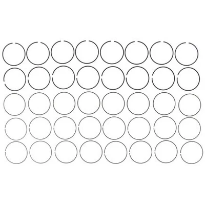 Juego de anillos de pistón de motor 42149CP para MAHLE Foto 1 de 4