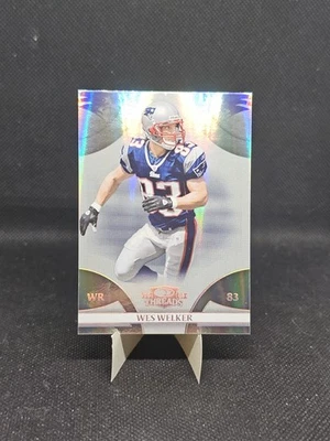 2008 Donruss Playoff 050/100 Wes Welker. - Image 1 of 4