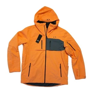 Oakley Kendall RC Shell Snow Winter Jacket Soft Orange L - Picture 1 of 9