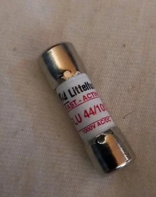 Fluke 1640597 Multimeter-Sicherung für Reihe III 440mA 1000V 10kA HBC Keramik(E)