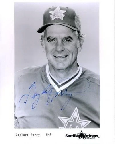 Gaylord Perry Mariners Signed 8x10 Photo Jsa Authentic Autograph - Image 1 of 1
