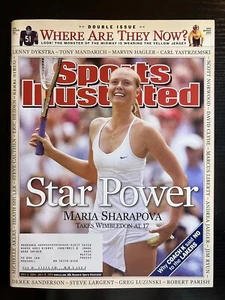Sports Illustrated~Maria Sharapova~ Star Power~Double Issue~2004~Excellent Condi - Picture 1 of 12