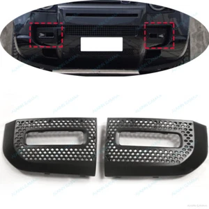 L&R Front Bumper Fog Light Cover Grille t For Land Rover Defender 90 130 2020+ - Picture 1 of 11