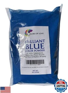 Colors of Love Azul Holi Color Polvo - Bolsa de 15 OZ - Ideal para eventos, baño bo - Imagen 1 de 1