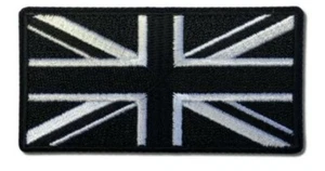 Großbritannien Union Jack Flagge gesticktes Abzeichen für Biker aufbügeln, aufnähen  - Bild 1 von 2