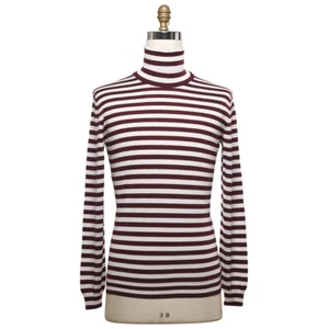 NUEVO SUÉTER KITÓN CUELLO DE TORTUGA Cachemira SEDA TALLA 44 EE. UU. 54 EU XL S21M34 - Imagen 1 de 5