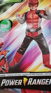 Traje muscular Red Power Rangers Beast Morphers 2T por disfraz 13184 - Imagen 1 de 3