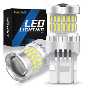 LupuAuto 7443 7440 7444 LED Brake Tail Light Bulbs for Ram 1500 2500 White - Picture 1 of 9