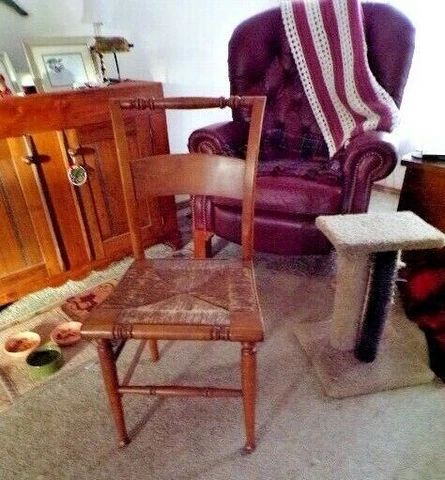 Antique Solid Wood Country style chair is Sturdy and in classic style Cover
