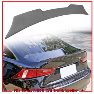 15-20 Fit For Lexus IS200t IS300h 4dr V Style Rear Trunk Boot Spoiler Unpainted - Picture 1 of 7