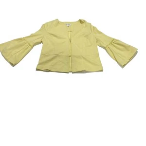 Roz & Ali Open Front Blazer Woman's Size S Minimal Modern Travel NWT - Picture 1 of 9