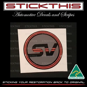 Holden VL SV SV88 Guard/Bonnet Badge and VN HSV Enhanced Sedans and Wagons - Picture 1 of 2