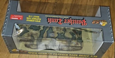 the ultimate soldier wwii german panther tank scale 1:18 - Image 1 of 4