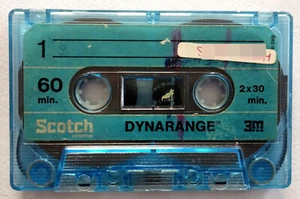 Mc Scotch Dynarange 60 Musicassetta Vintage Compact Cassette Tape Usata Used A - Picture 1 of 2