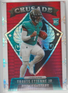 2021 Panini Rookies & Stars #CR-29 Travis Etienne Jr. Crusade Red Prizm RC - Bild 1 von 2
