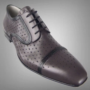 $750 Cesare Paciotti US 7 Leather Oxfords Italian Designer Shoes - Picture 1 of 1